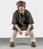 Sneaky Ninjas - Yak Wool and Leather Barefoot Retro Trainers